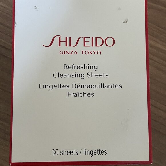 Shiseido Ginza Tokya Refreshing Cleansing Sheets, 30 Sheets - Picture 1 of 10